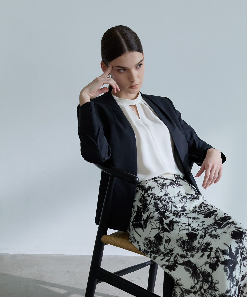 ドライオックス Vネックノーカラージャケット(ジャケット)｜EPOCA