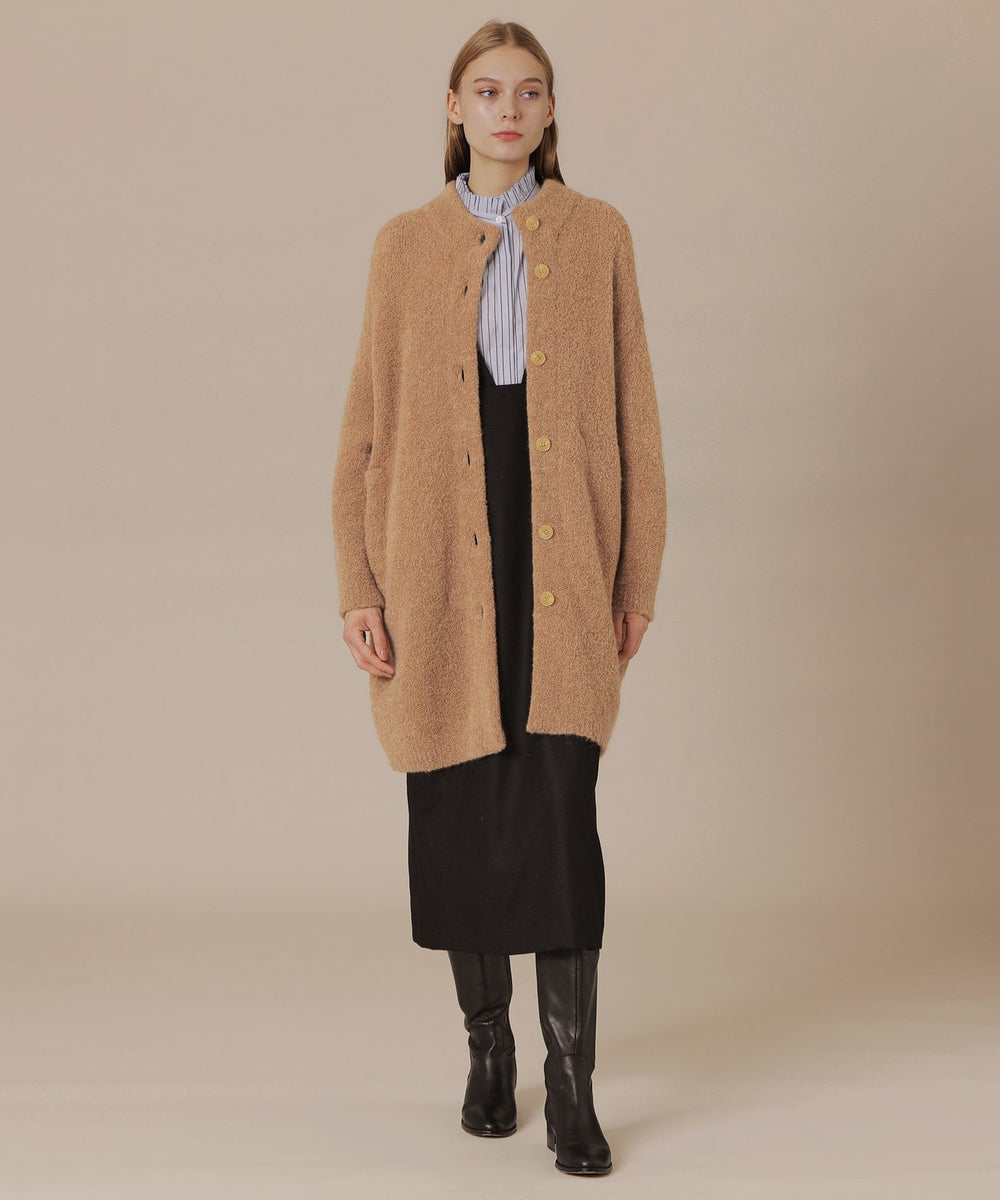 アルパカループロングカーディガン(コート)｜MACKINTOSH LONDON