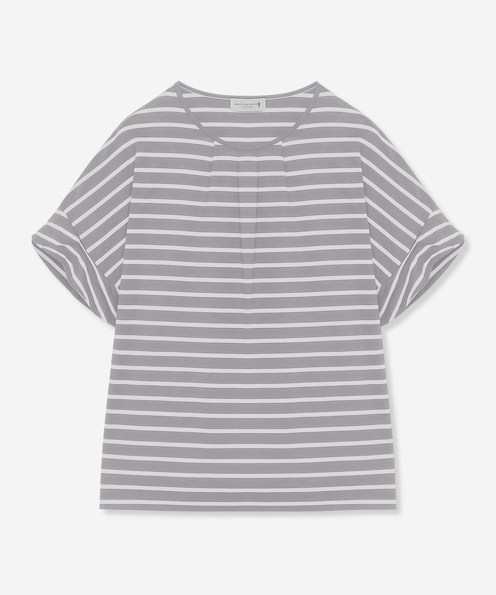 コットンブレンドボーダープルオーバー(トップス)｜MACKINTOSH LONDON