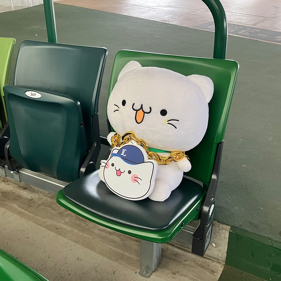 べるーにゃ×ライオンズ ビッグチェーンネックレス: 応援グッズ | 埼玉