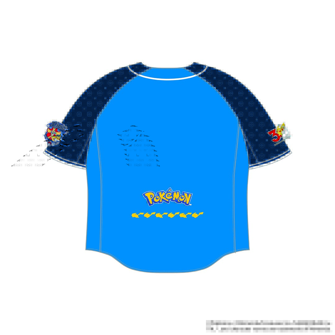受注生産】ポケモン2026 ライオンズ ユニフォームシャツ 背番号なし