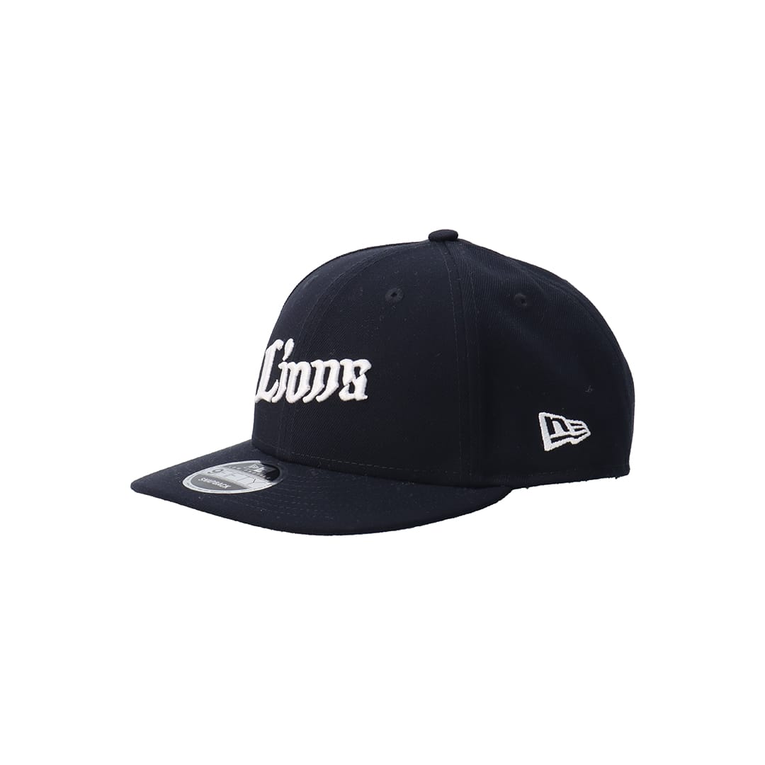 NEW ERA×LIONS LP9FIFTY WORDMARK NAVY: キャップ | 埼玉西武