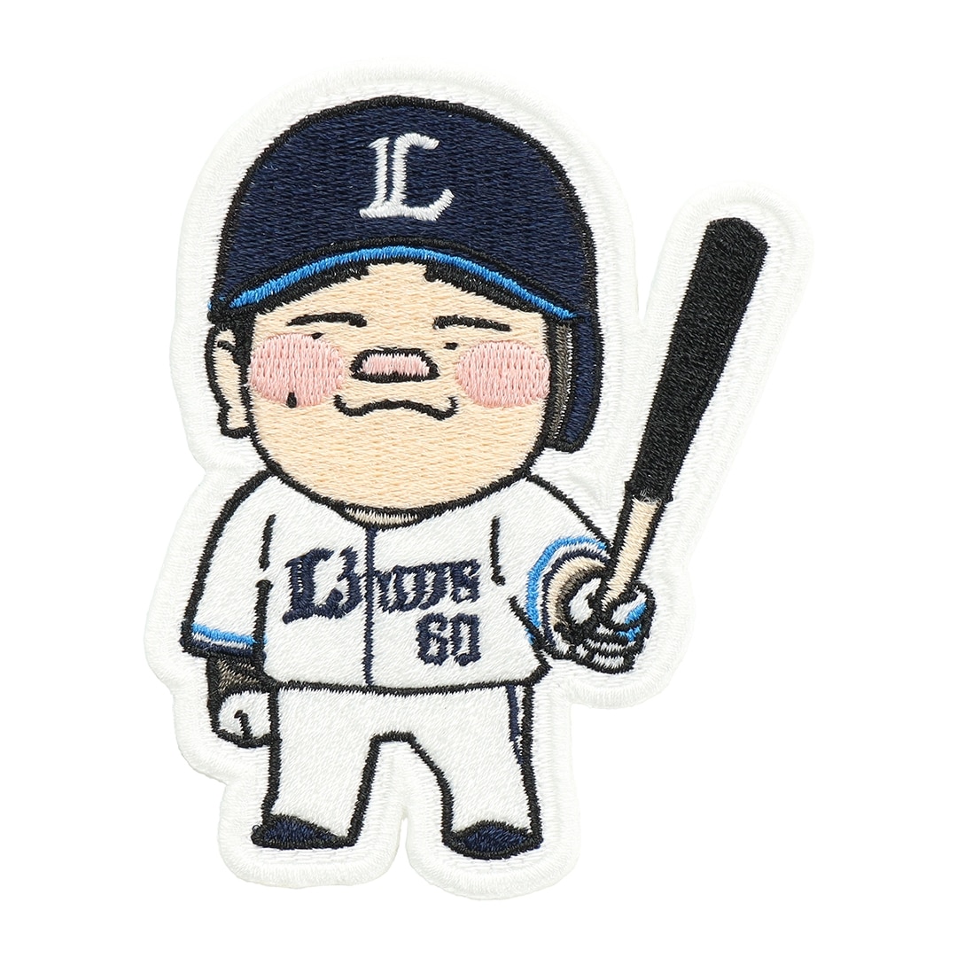 デフォルメプレイヤーズワッペン #60 中村 剛也: ユニフォーム