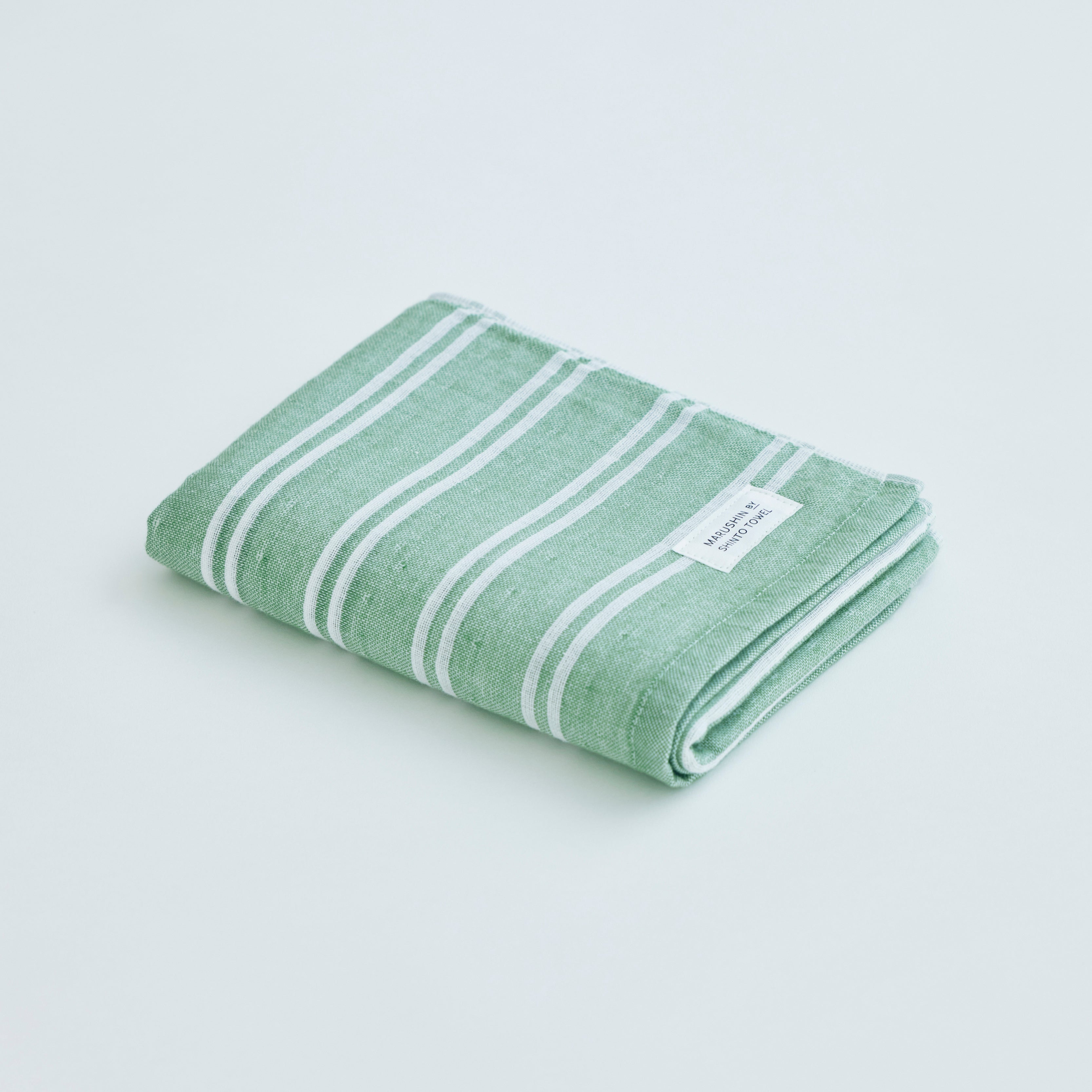 フェイスタオル〈シ マ - ダブル色地〉- 贈りものタオル｜MARUSHIN by