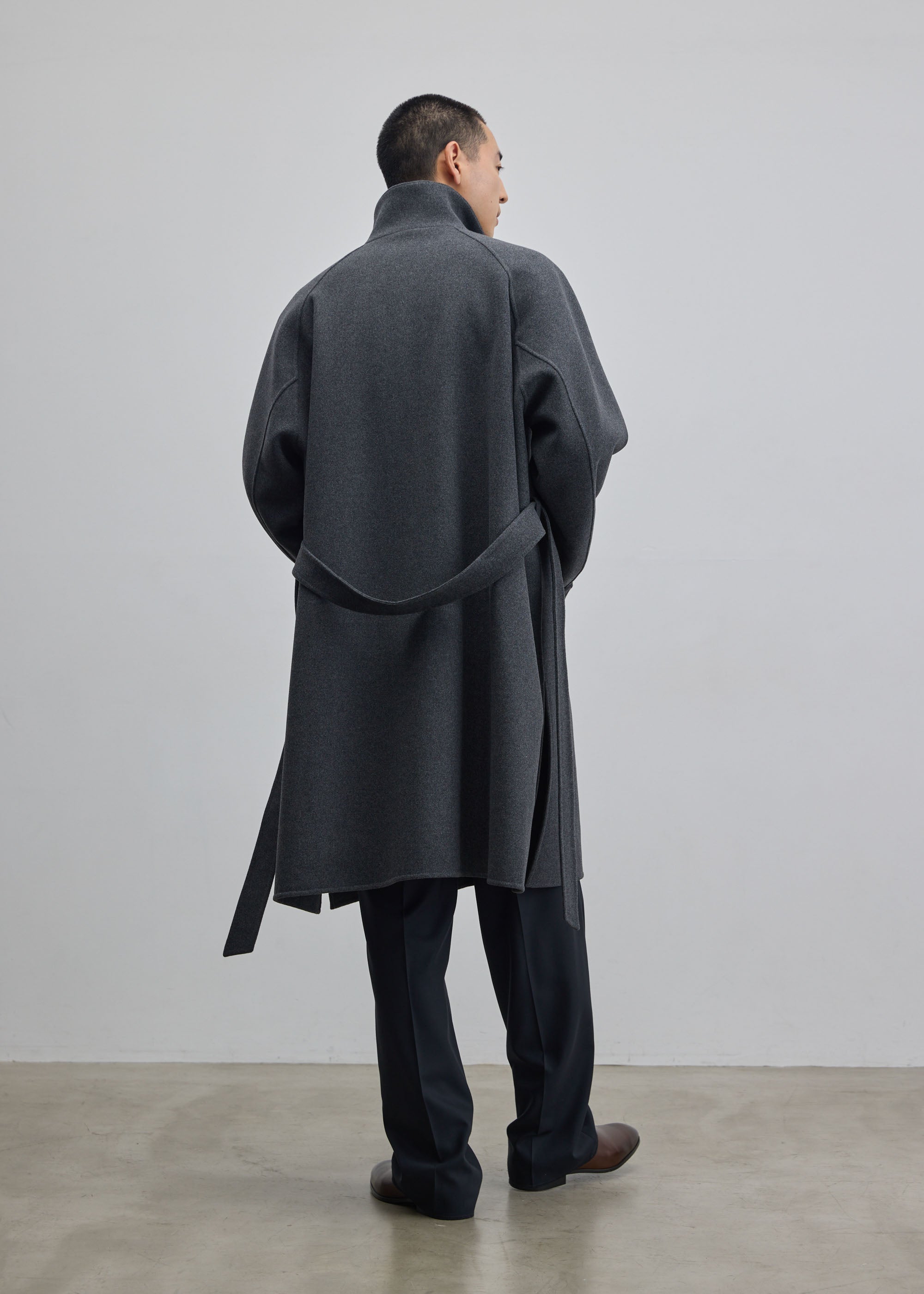 スーパー140メルトンバルマカーンコート｜SOÉJU k - SOÉJU online store