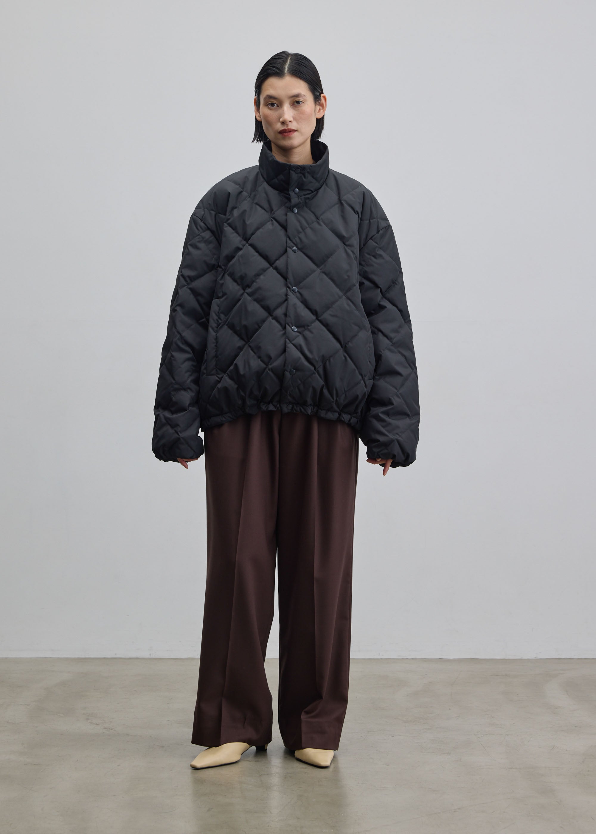 TAION / キルティングダウンブルゾン｜SOÉJU k - SOÉJU online store