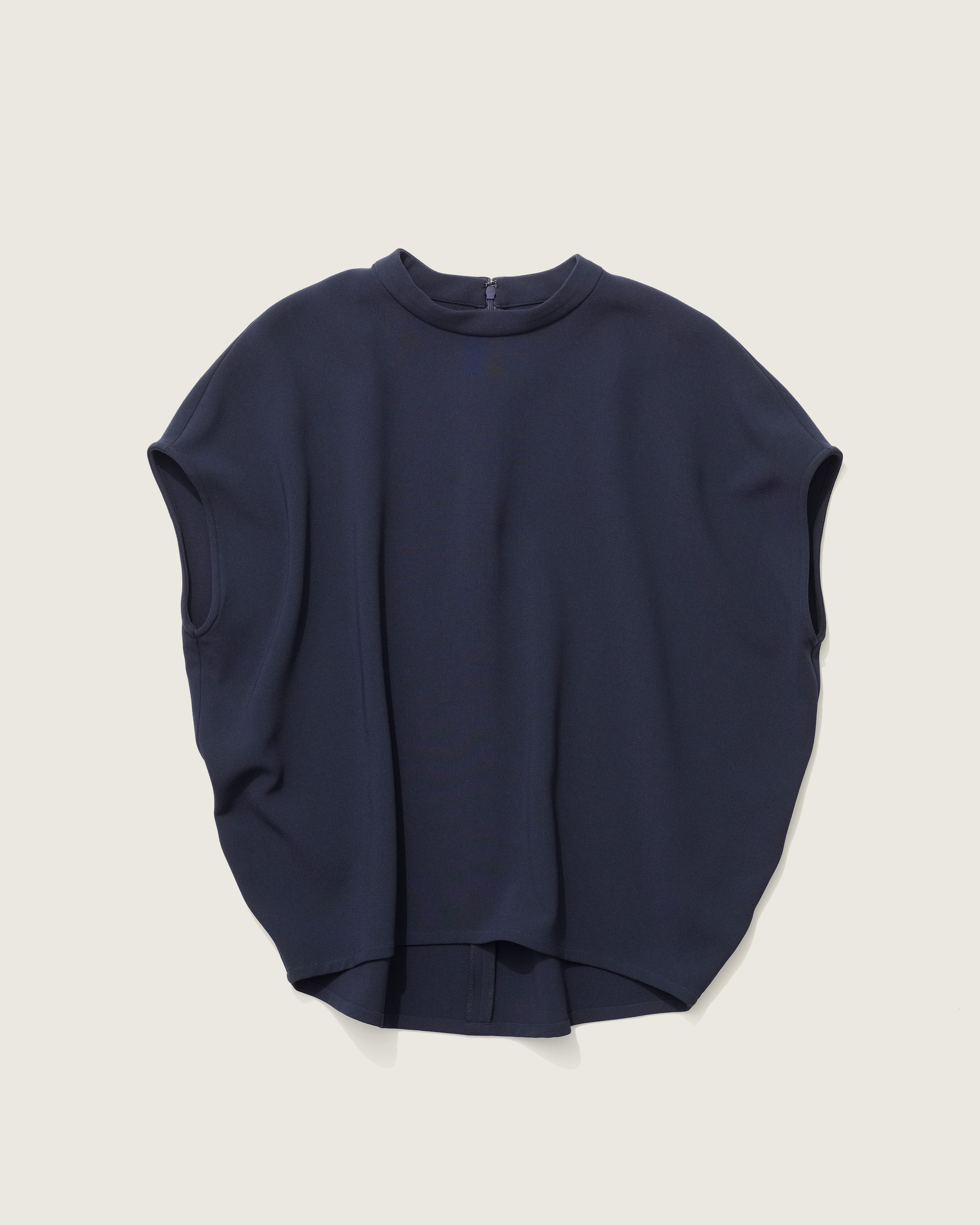 スタンドカラーコクーンブラウス - SOÉJU online store｜上質な大人の