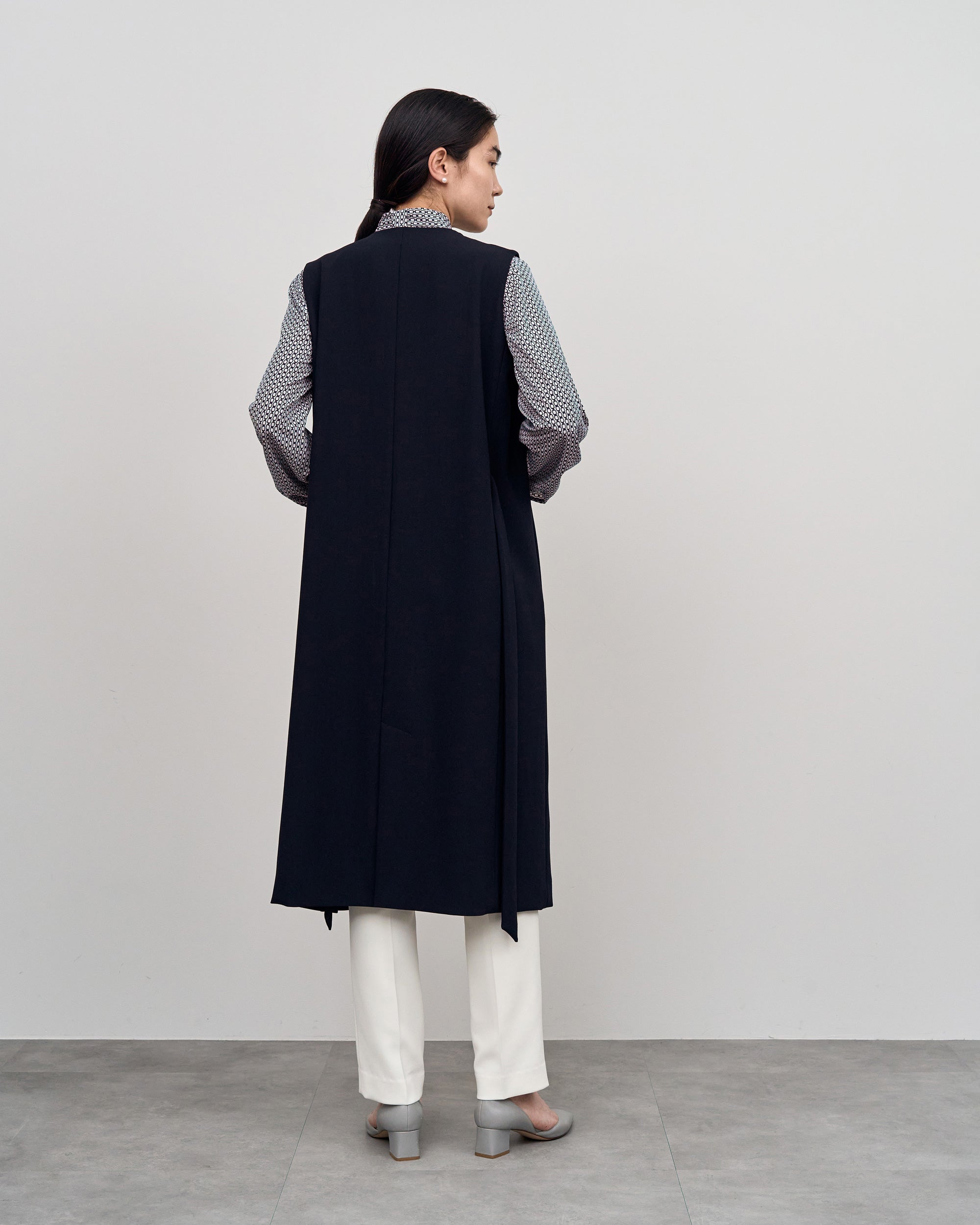 ウールライクロングジレ - SOÉJU online store｜上質な大人の女性の