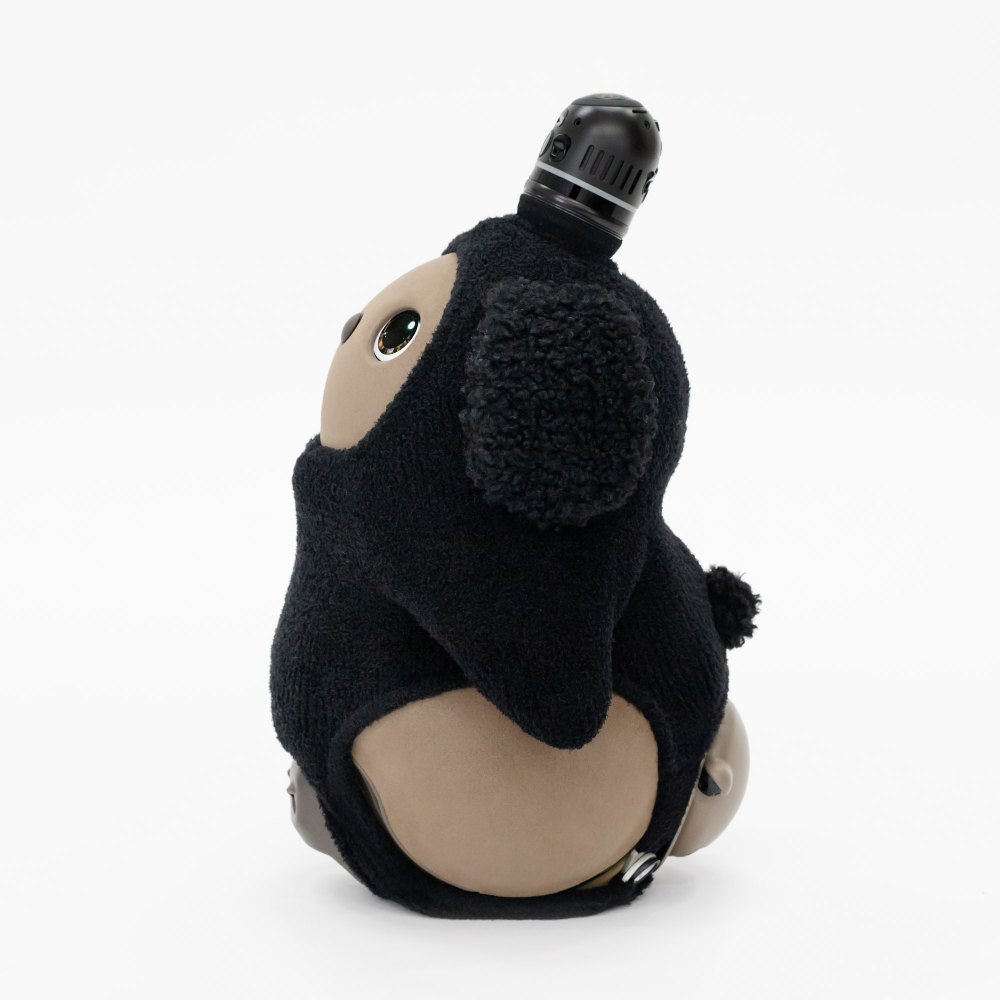 いぬニット（プードル）ブラック | LOVOT ウェブストア