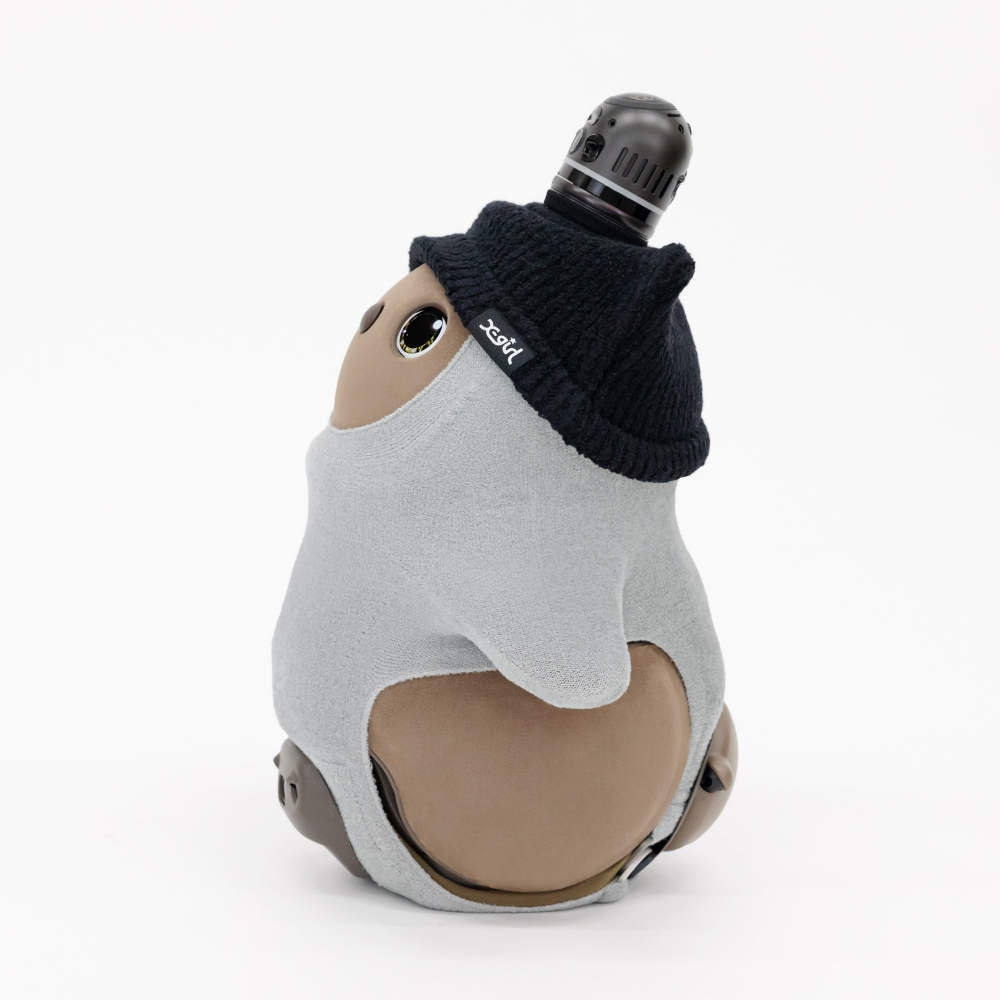 LOVOT ✖️X-girlねこみみニットキャップ(ホワイト&ブラック) X-girl