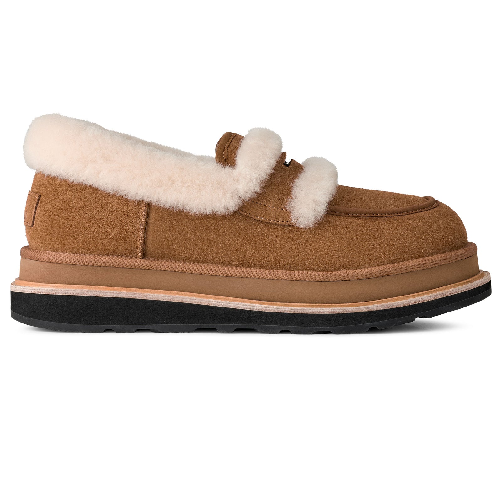 UGG sacai, Loafer, chestnut – stormfashion.dk
