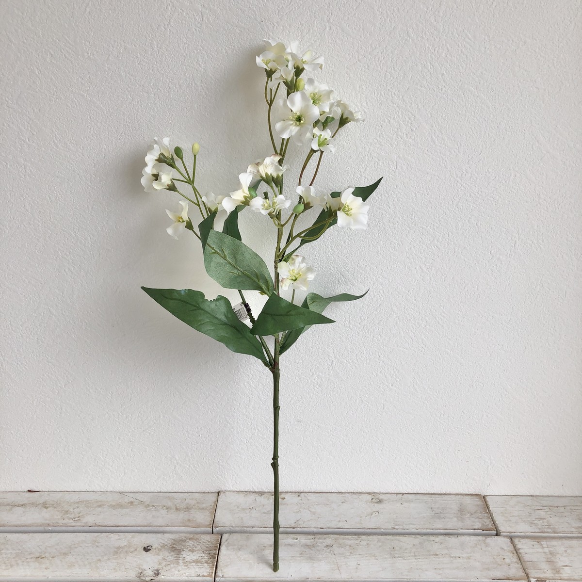 即日☆【造花】アスカ/ブロッサムスプレー×25 つぼみ×8 ホワイト/A
