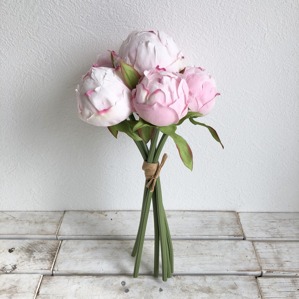 造花】アスカ/ピオニーブーケ ピンク/A-34599-3 - 花材通販はなどんや