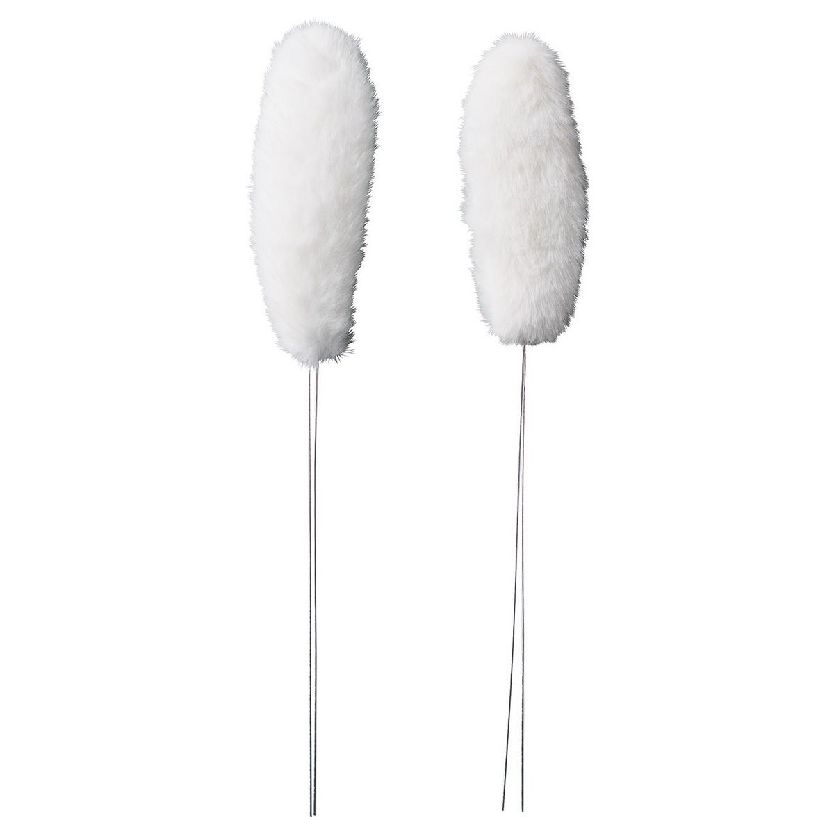 特価◎松村工芸/うさ耳ピック ホワイト 4ホン/190-239-1 - 花材通販は