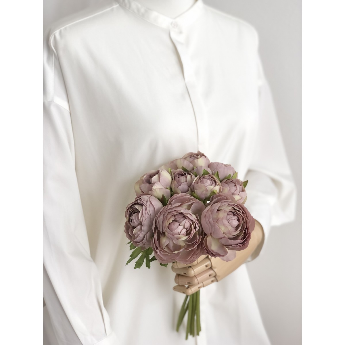 造花】MAGIQ東京堂/エレナラナンブーケ #18 CC/GR ココアグリーン