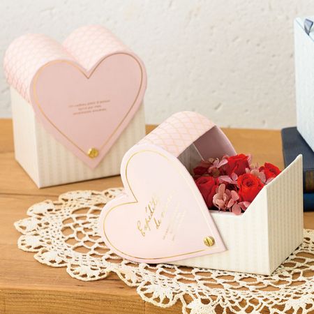 HEADS/ハートオープンボックス‐S(6個)/HT-HBS - 花材通販はなどんや