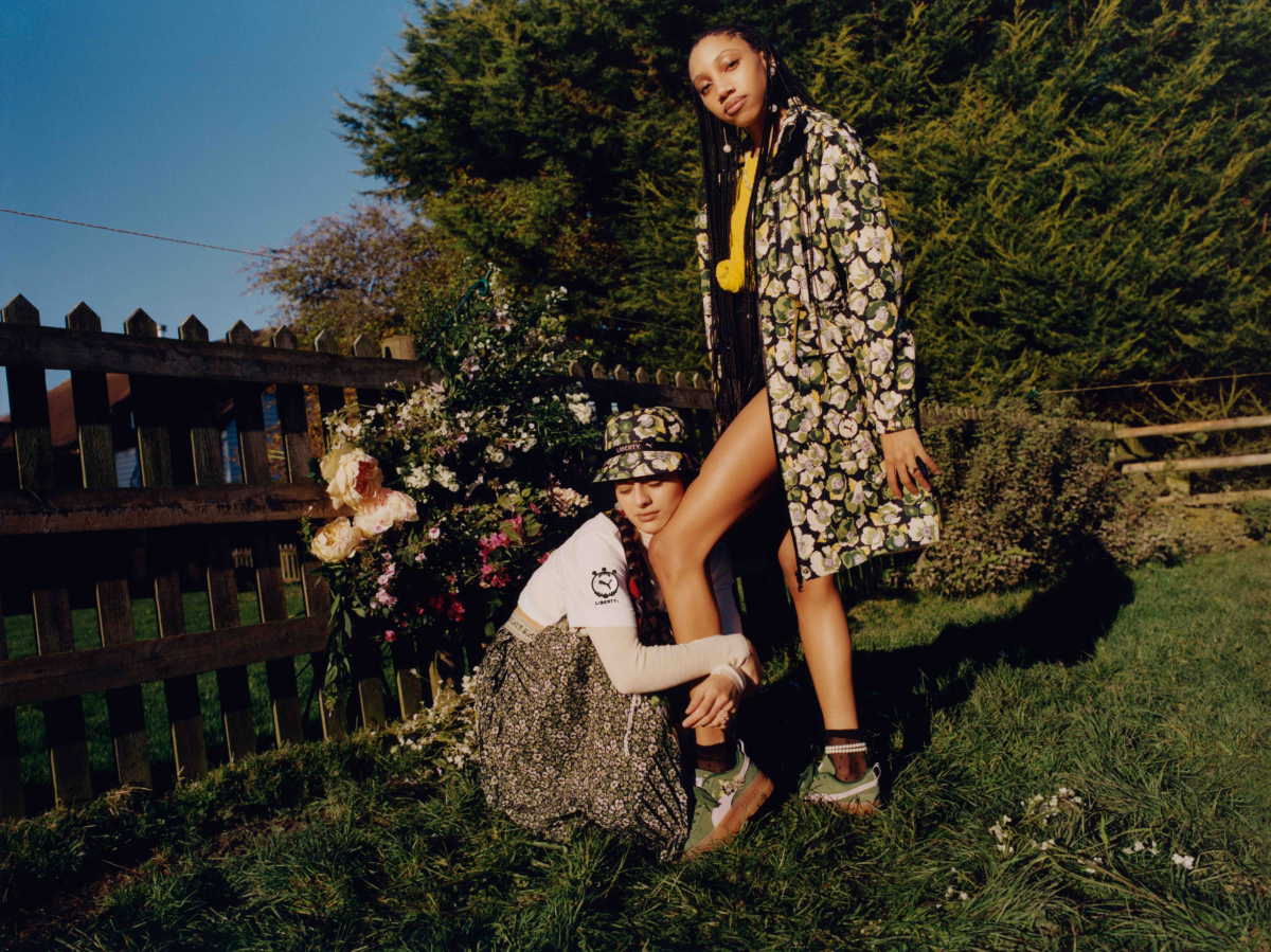 プーマがリバティとのコラボレーション第2弾を発表！ 花柄を取り入れ