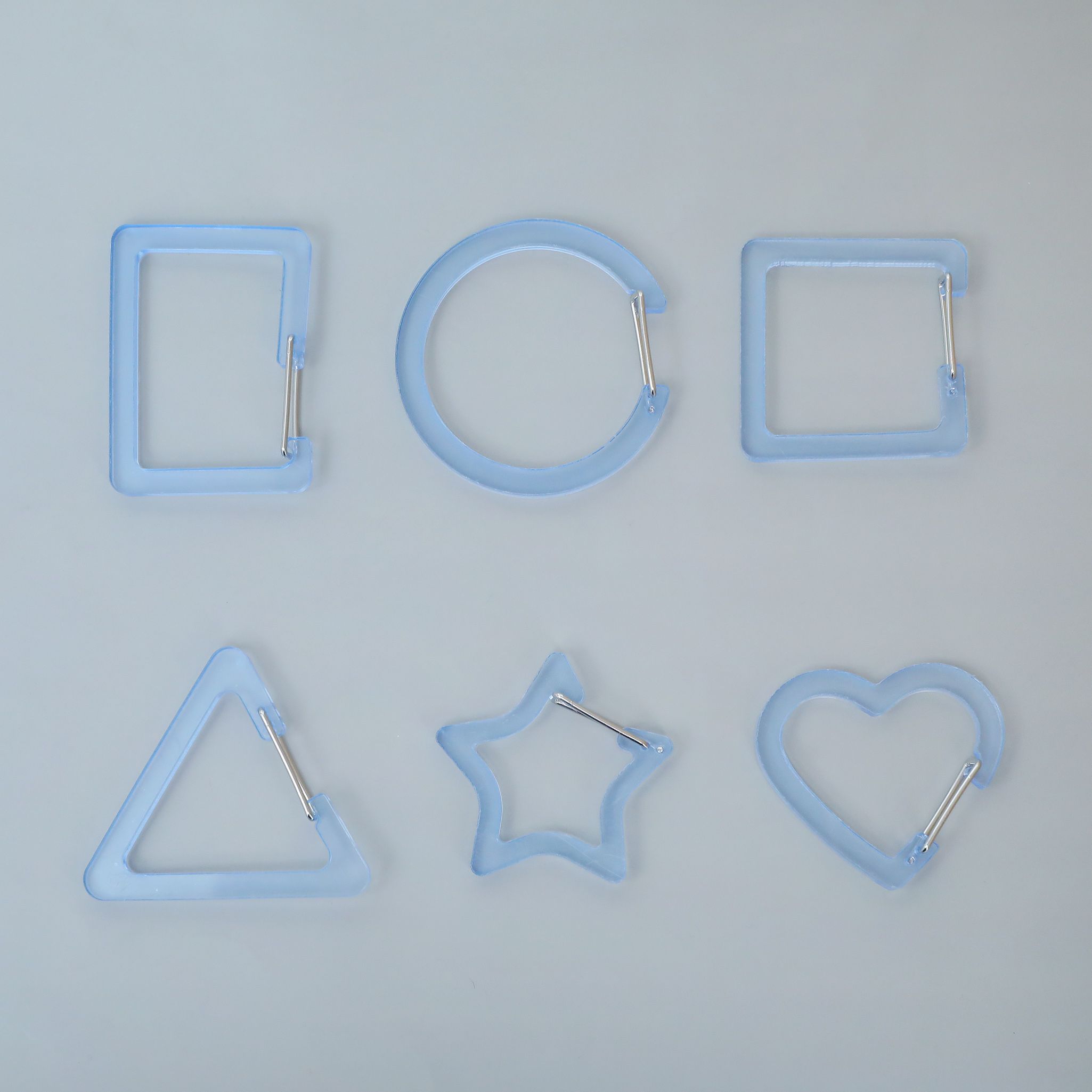 6個入り】キーホルダー ミックス クリア | クロッチャショップ