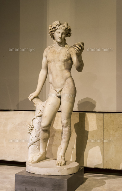 葡萄をもつディオニュソス神[25781002288]の写真・イラスト素材