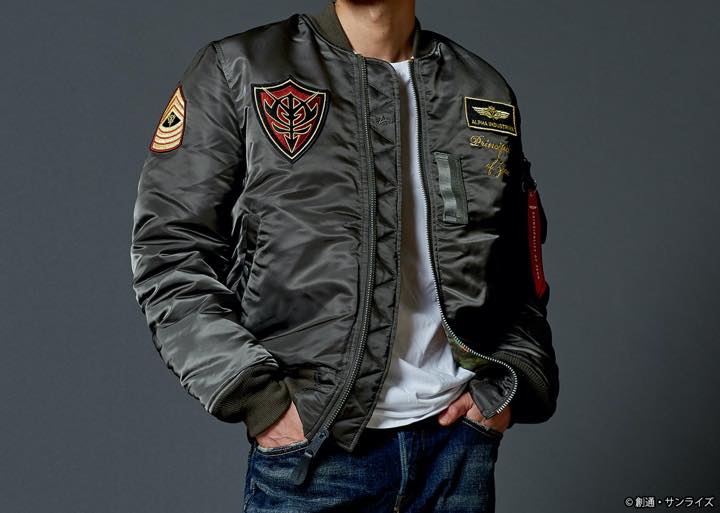 MA-1とガンダムがコラボ！今日の私はクワトロ・バジーナ大尉だ