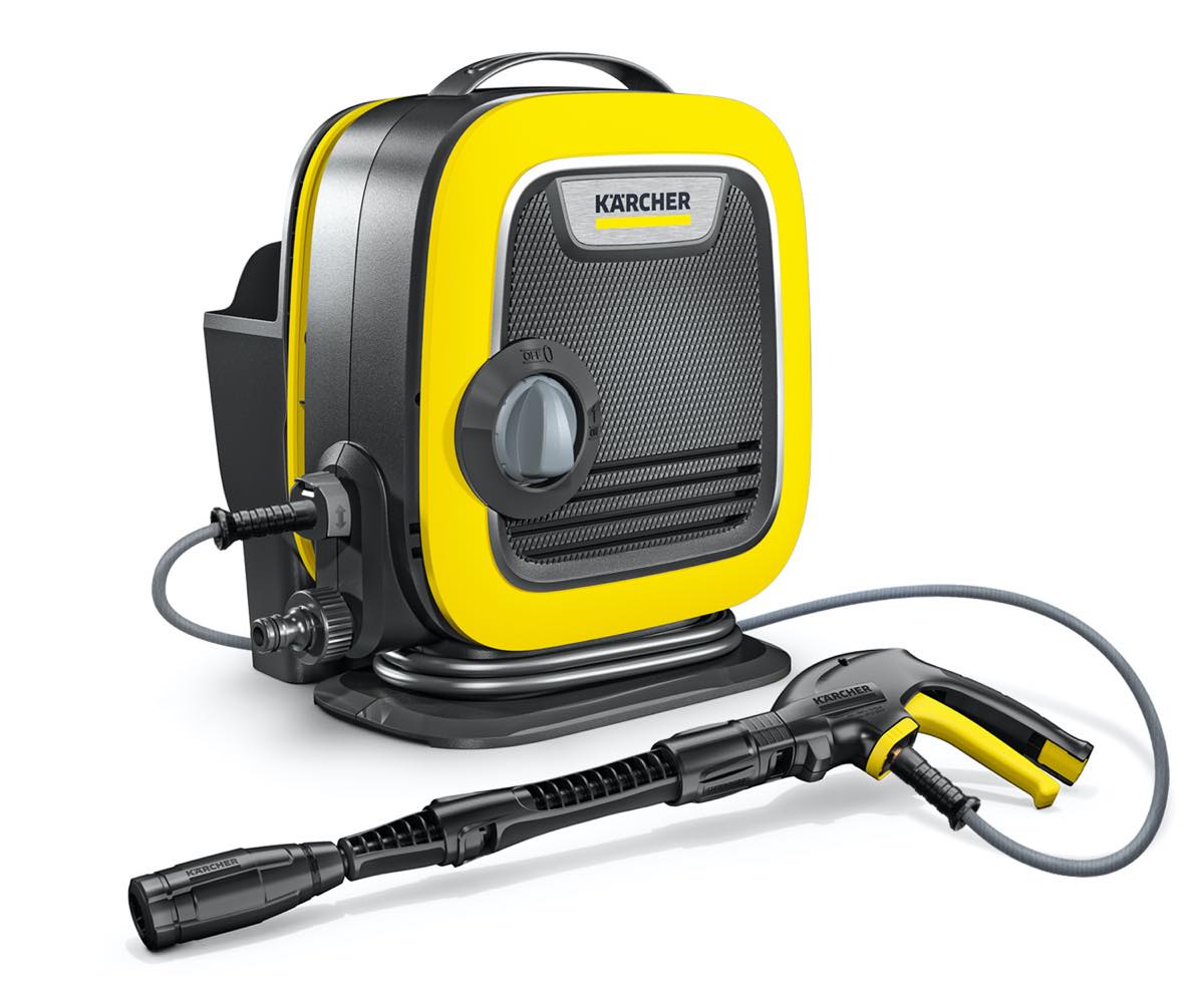 日本向け設計の高圧洗浄機だから、取り回しも使い勝手も抜群です