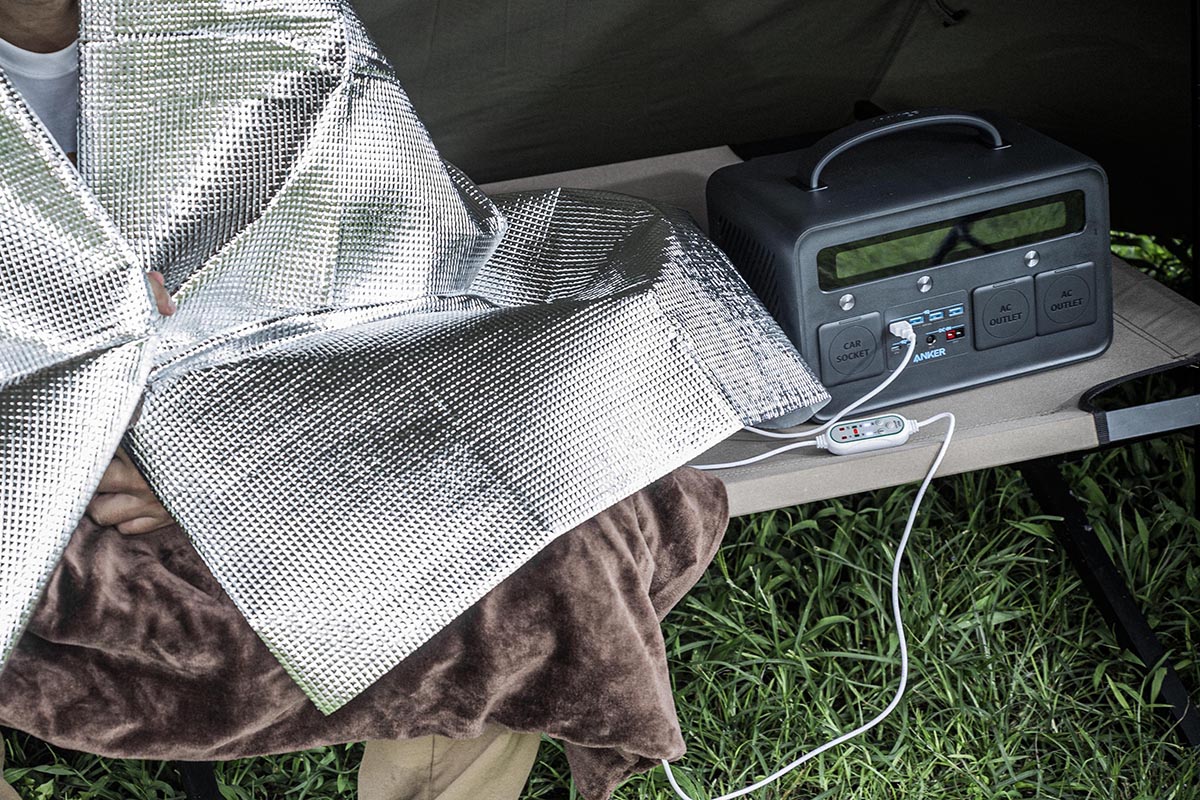防災も考えてキャンプするとわかるAnkerのポータブル電源の安心感