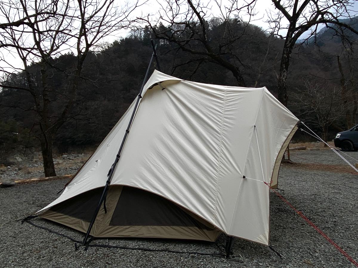 ogawaらしい融合と進化を遂げた「ピレウス」はワンポール設営の苦行が