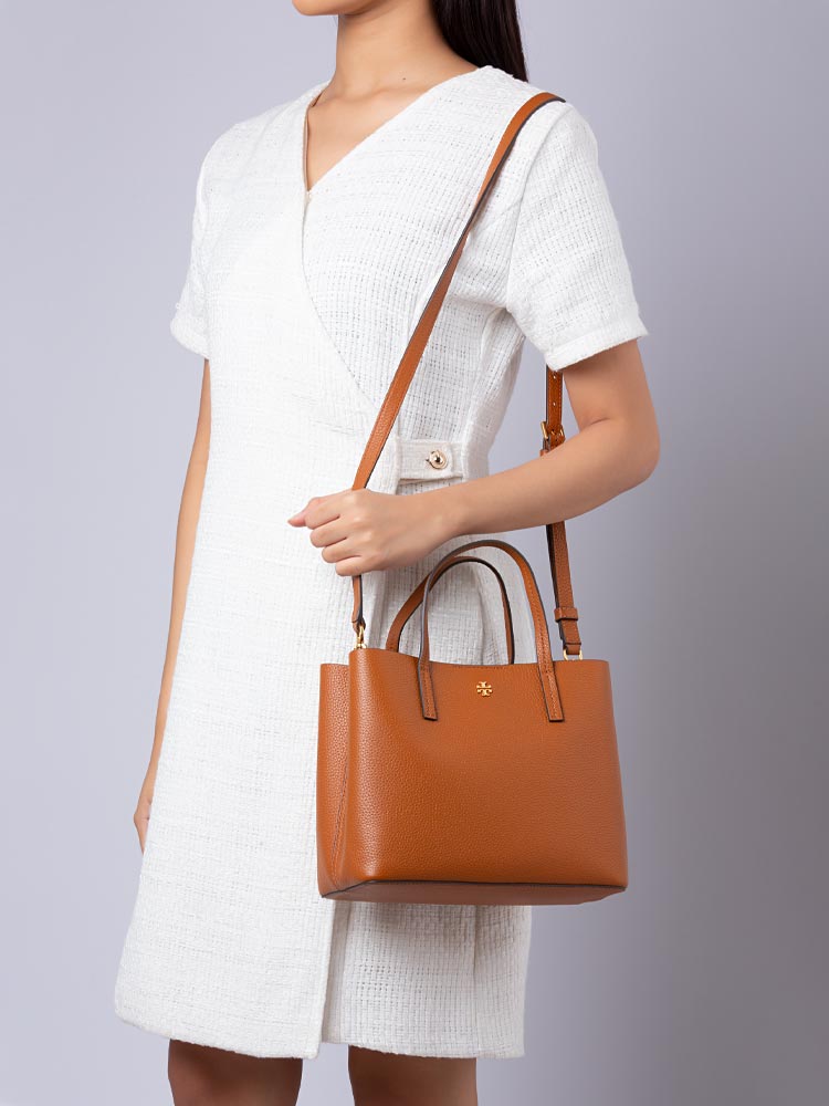 Tory Burch Blake Small Tote Bourbon Cornbread - Totes New 100