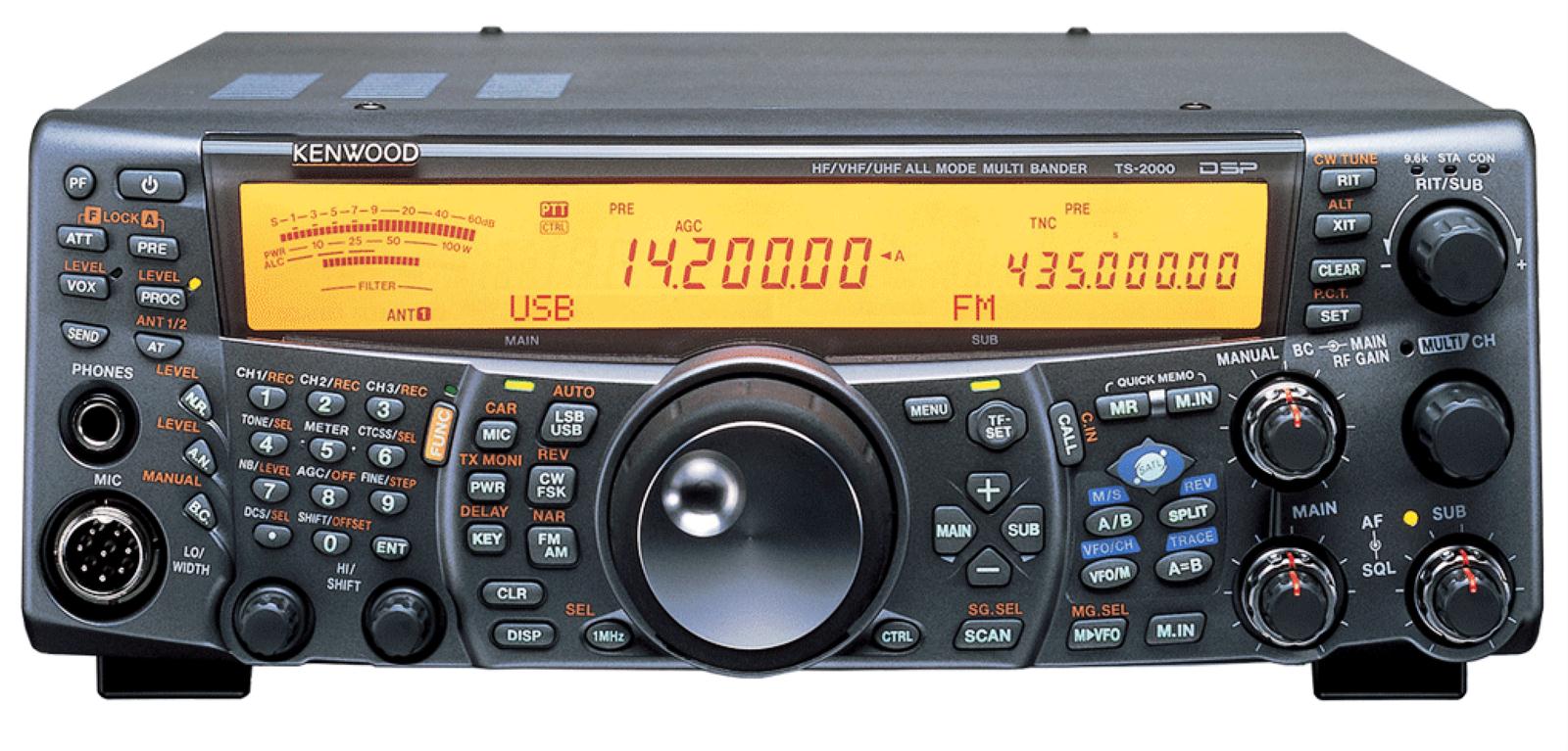 Kenwood TS-2000X Kenwood TS-2000X HF/VHF/UHF Transceivers | DX