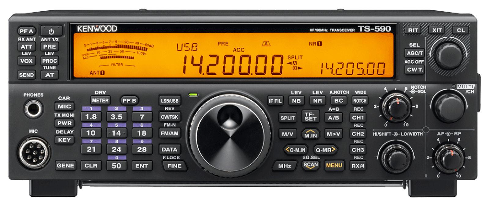 Kenwood TS-590SG Kenwood TS-590SG HF/6 Meter Base Transceivers