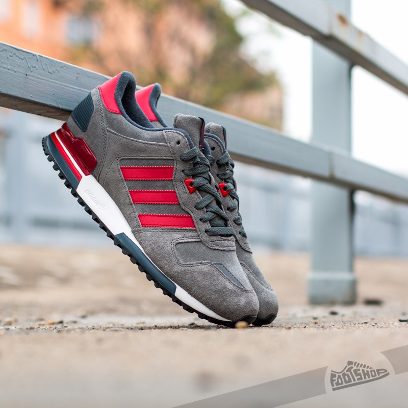 Men's shoes adidas ZX 700 Originals Ash/Power Red/White Vapour