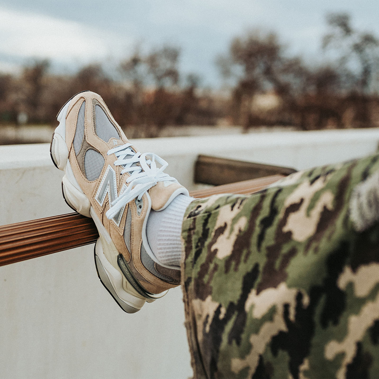 Men's shoes New Balance 9060 V1 Incense/ Raincloud/ Arid Stone