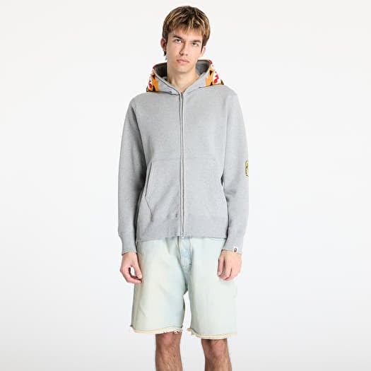 Худі та реглани A BATHING APE Tiger Full Zip Hoodie UNISEX Gray
