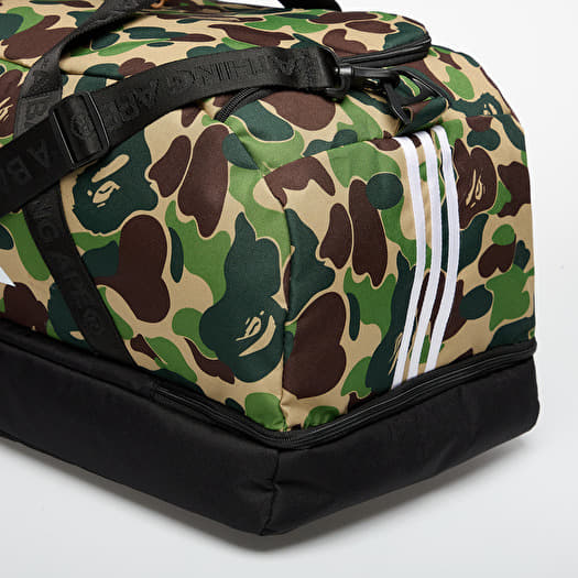 Men's accessories adidas x BAPE Duffle Bag Crew Green (JY8236
