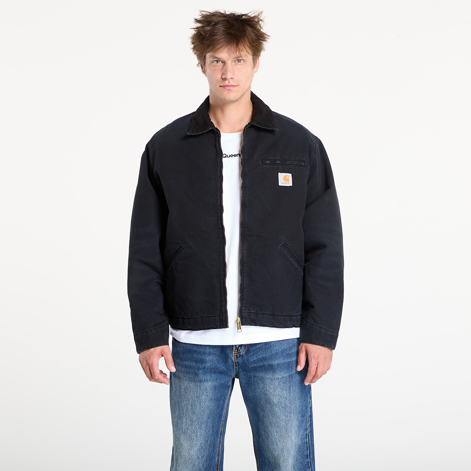 Men's jackets Carhartt WIP OG Detroit Jacket (Winter) Black/ Black