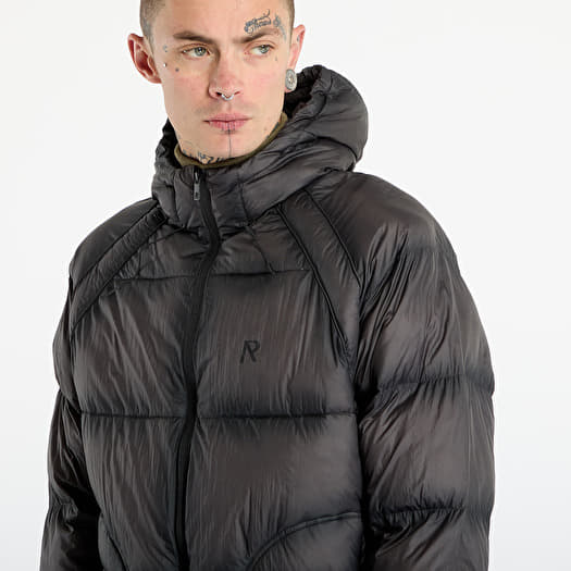 Jackets REPRESENT Translucent Hooded Puffer Washed Black