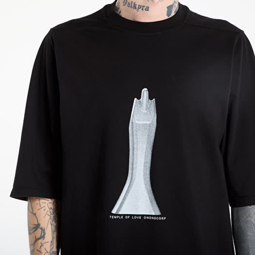 T-shirts Rick Owens DRKSHDW Jumbo Ss T-Shirt Black/ Milk