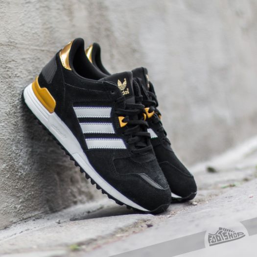 Women's shoes adidas ZX 700 W Core Black/ Ftw White/ Gold MT