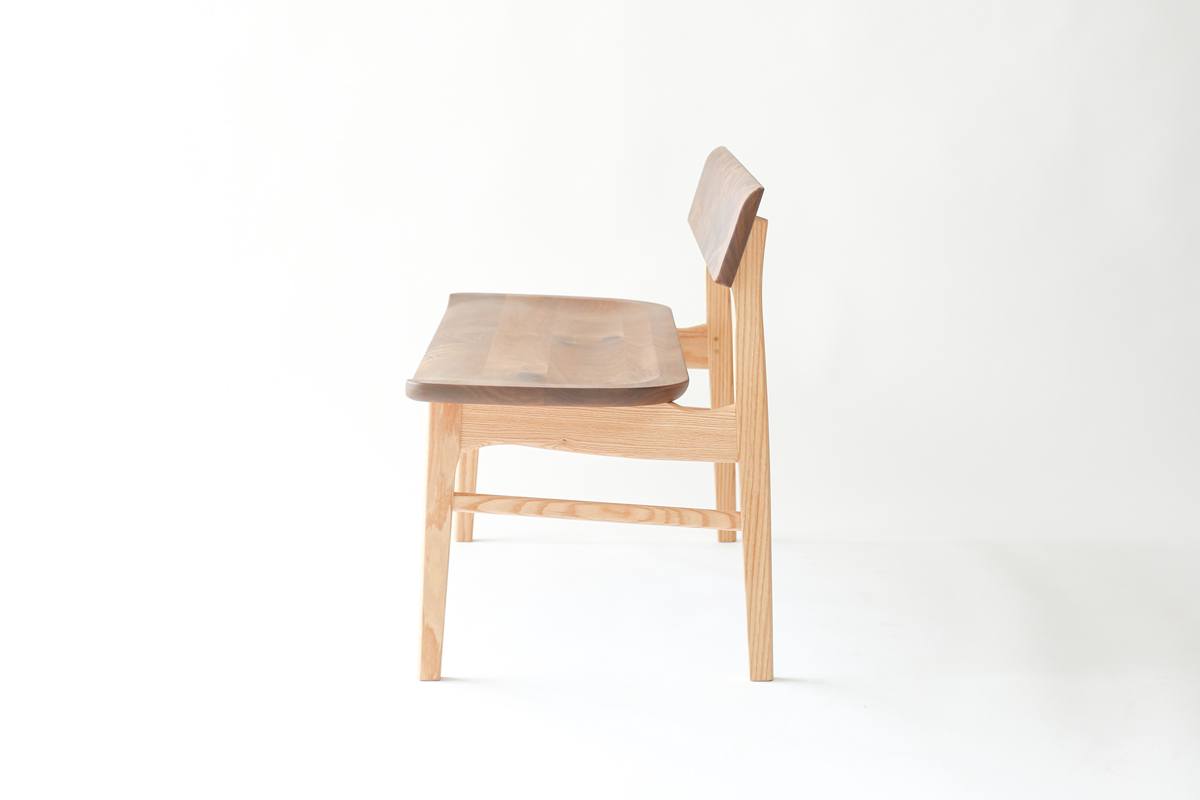 ibata直営 Sign サイン 背付ベンチ｜CHAIR｜飛騨の家具/国産家具/無垢