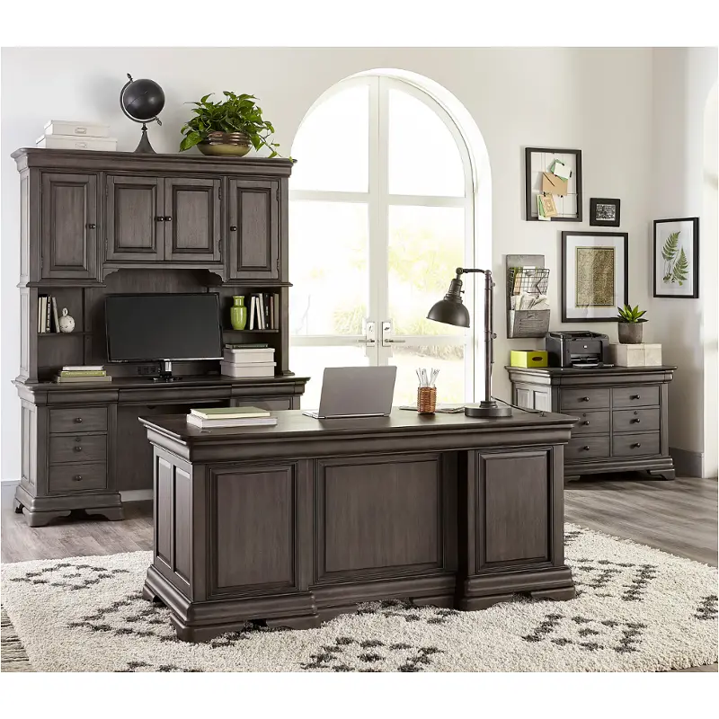 I224-303 Aspen Home Furniture Sinclair 68in Executive Desk