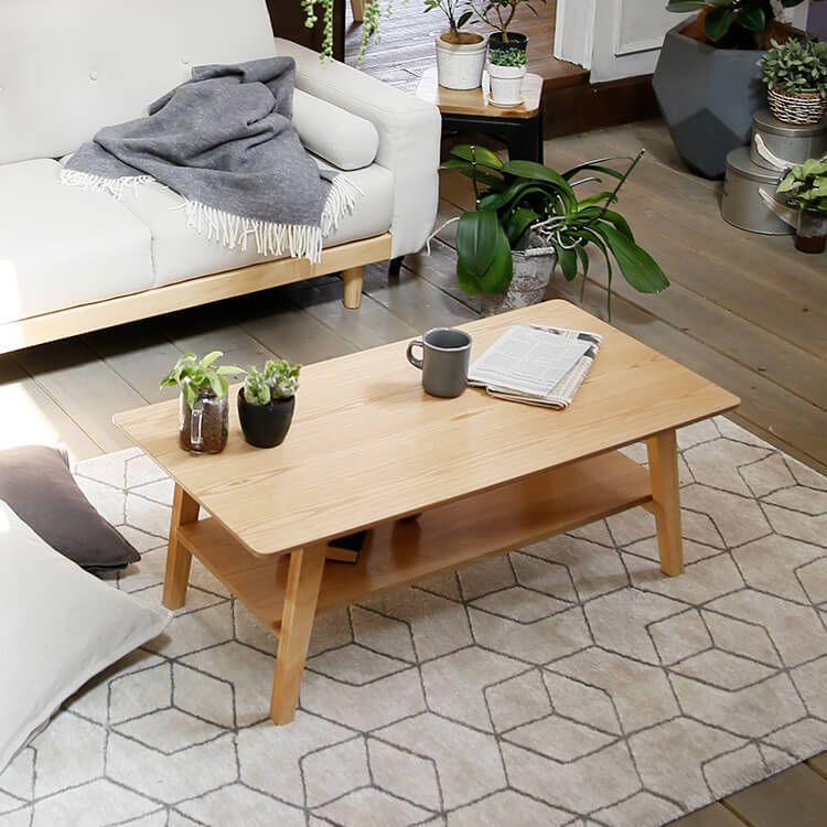 コスパの高い大人気商品】ナチュラルな雰囲気が魅力！リビングロー