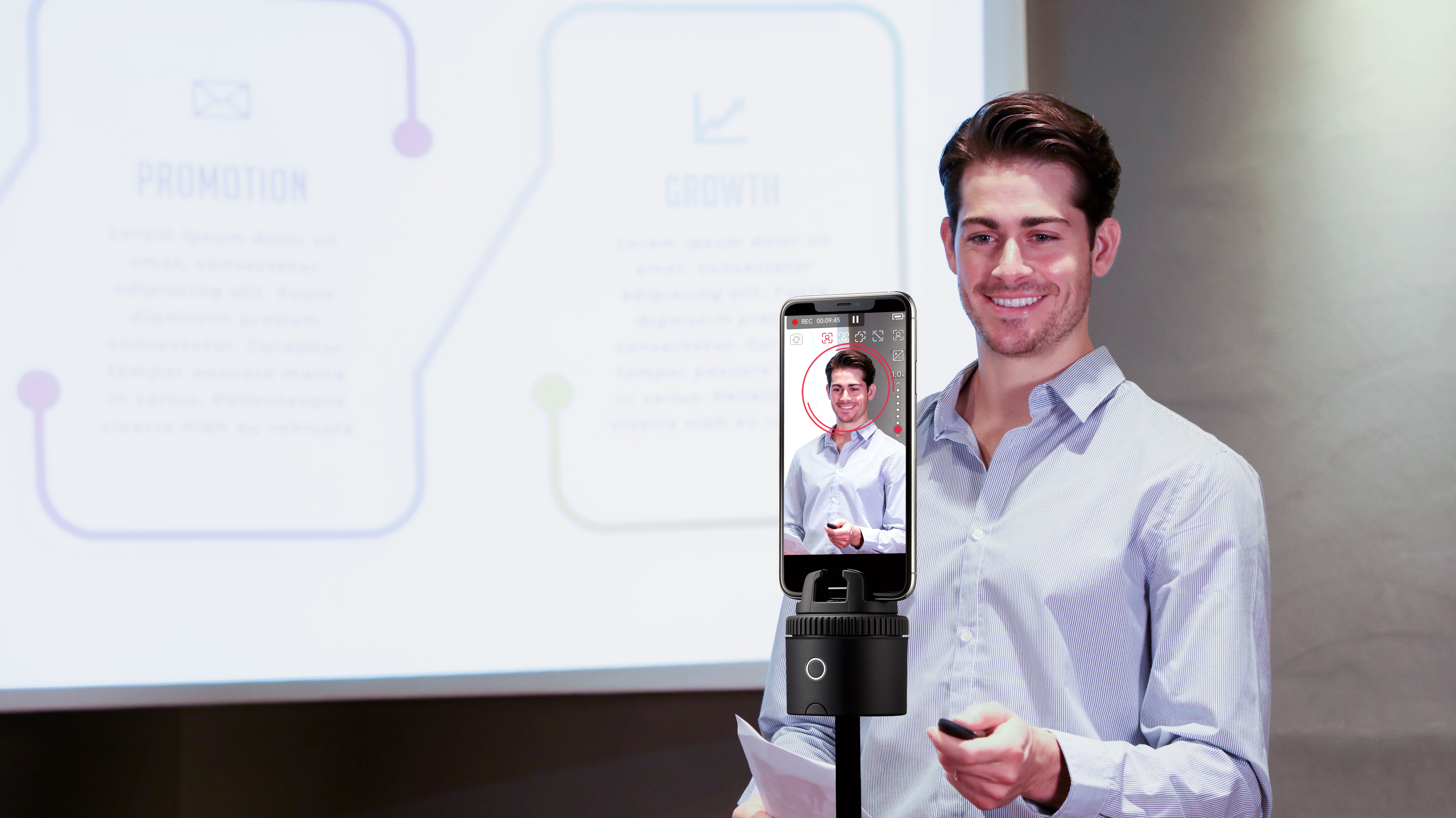 大切な瞬間を逃さず記録！AI搭載の自動追尾スマホスタンド「Pivo