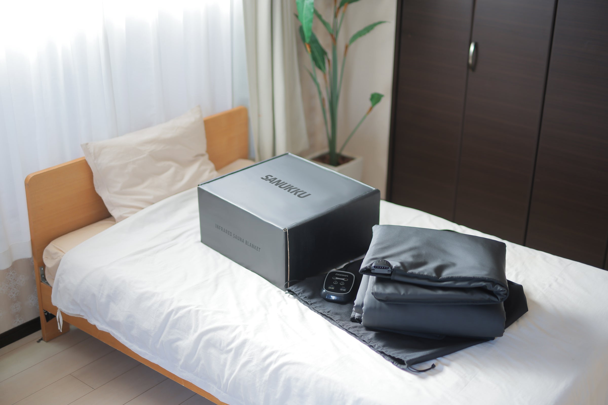 寝ながら×サウナ】おうちで贅沢なパーソナル空間「遠赤外線サウナ