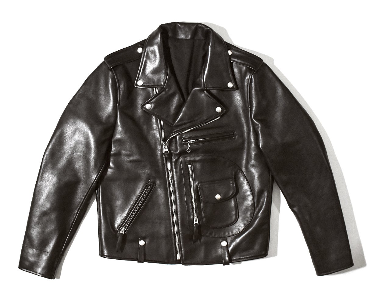 上質な牛革で魅せる、本格アメリカンダブルライダースジャケットを四万