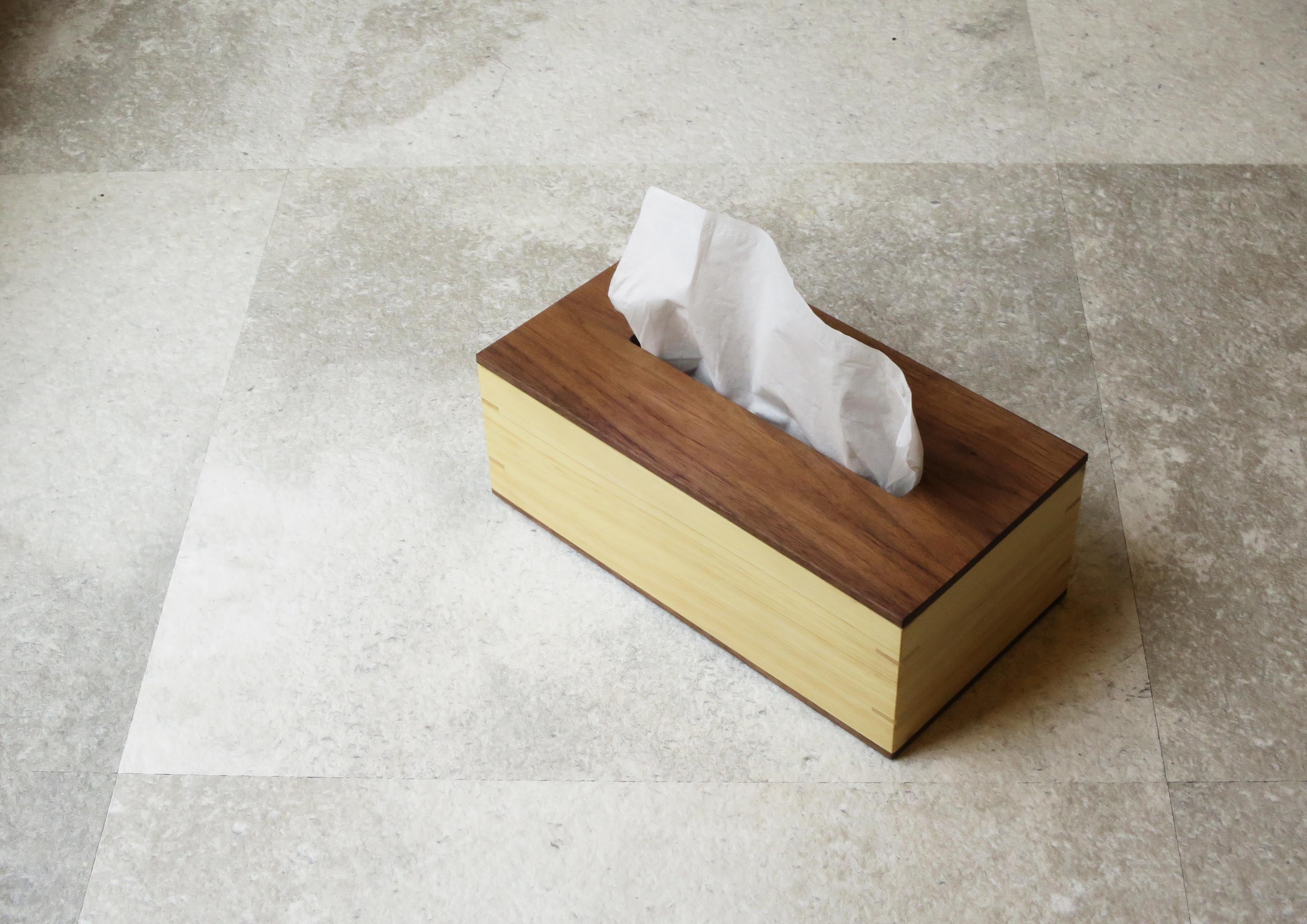 創業87年、長崎の木工職人が製作！カステラのようなティッシュケース