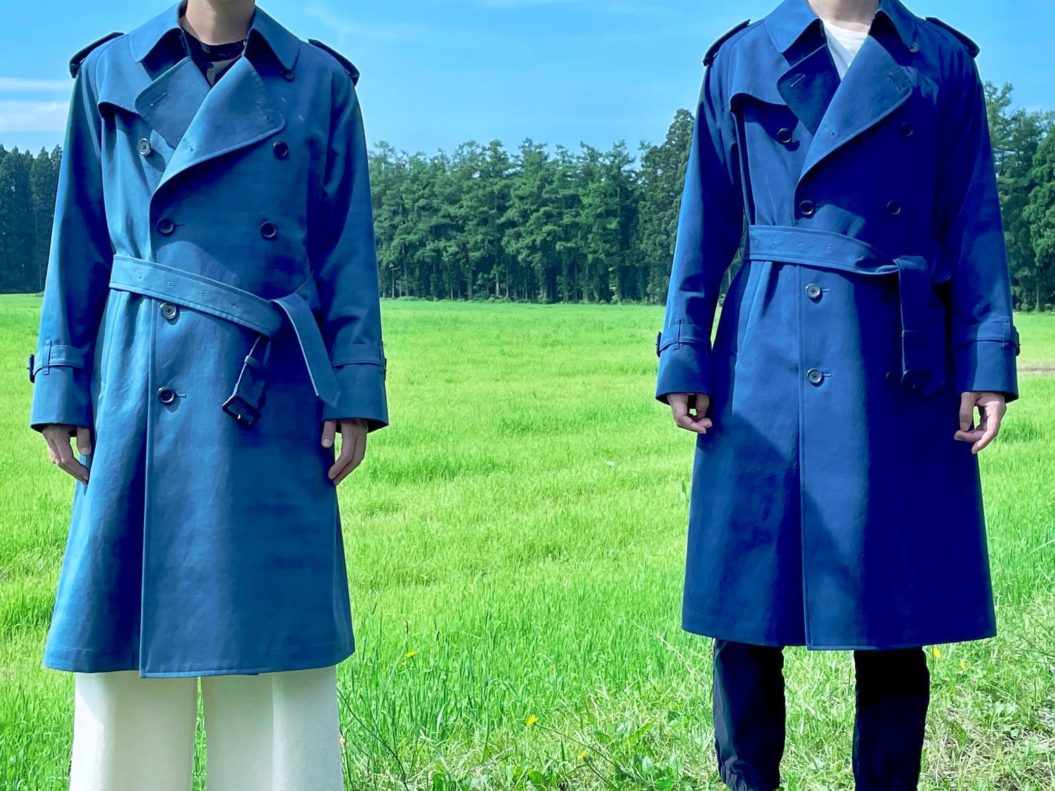 SANYOSEWING×あおもり藍 日本屈指のコート専業工場が作る本藍染