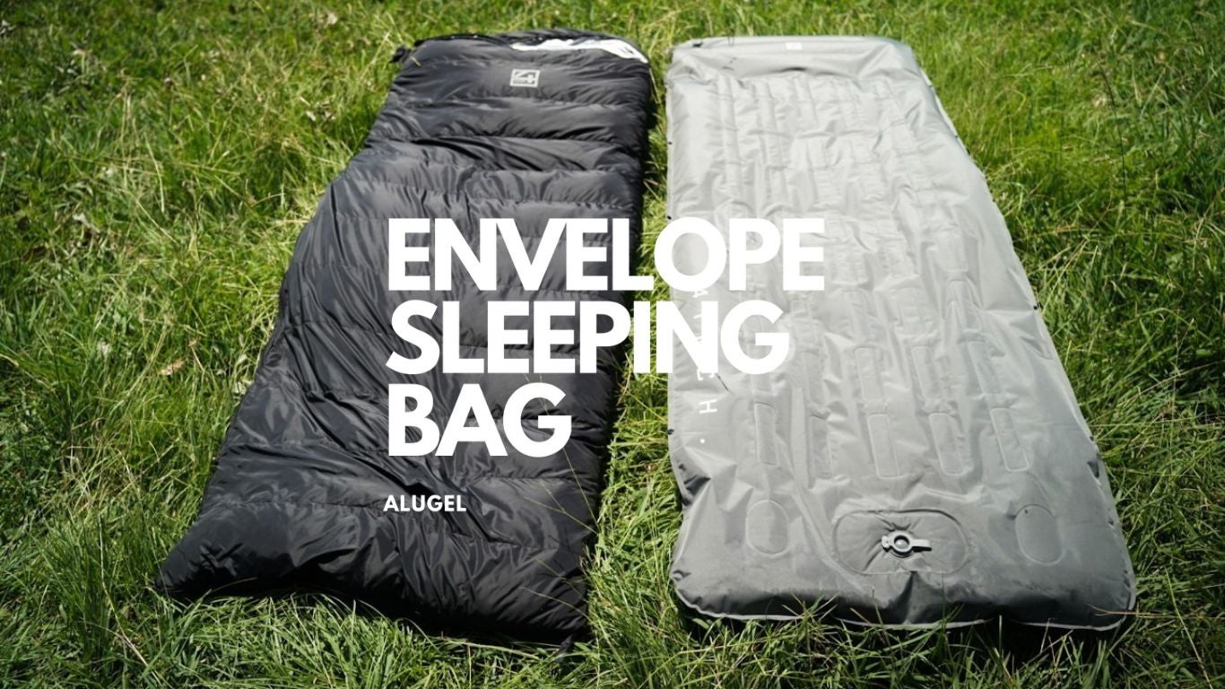 アルミシート＋宇宙服素材エアロゲルを追求した4層構造の寝袋＆エアー