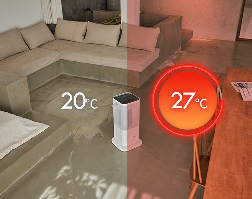 電気ストーブの進化。5面が個別コントロールできる3Dサラウンド