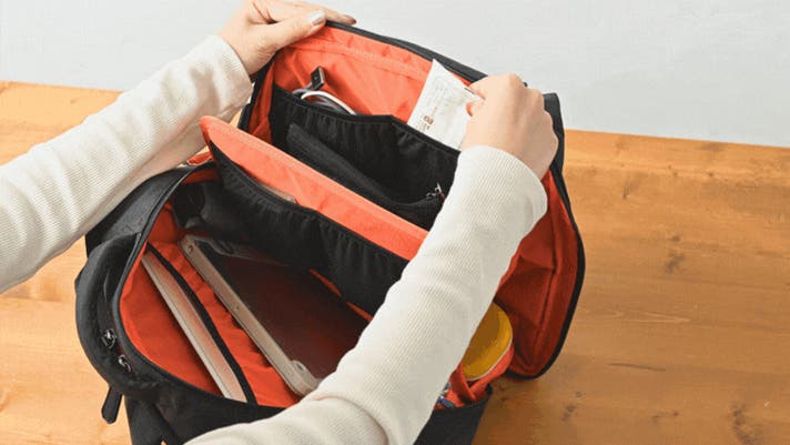 年150時間の探し物時間を減らす。整理整頓力が高まる「時短リュック