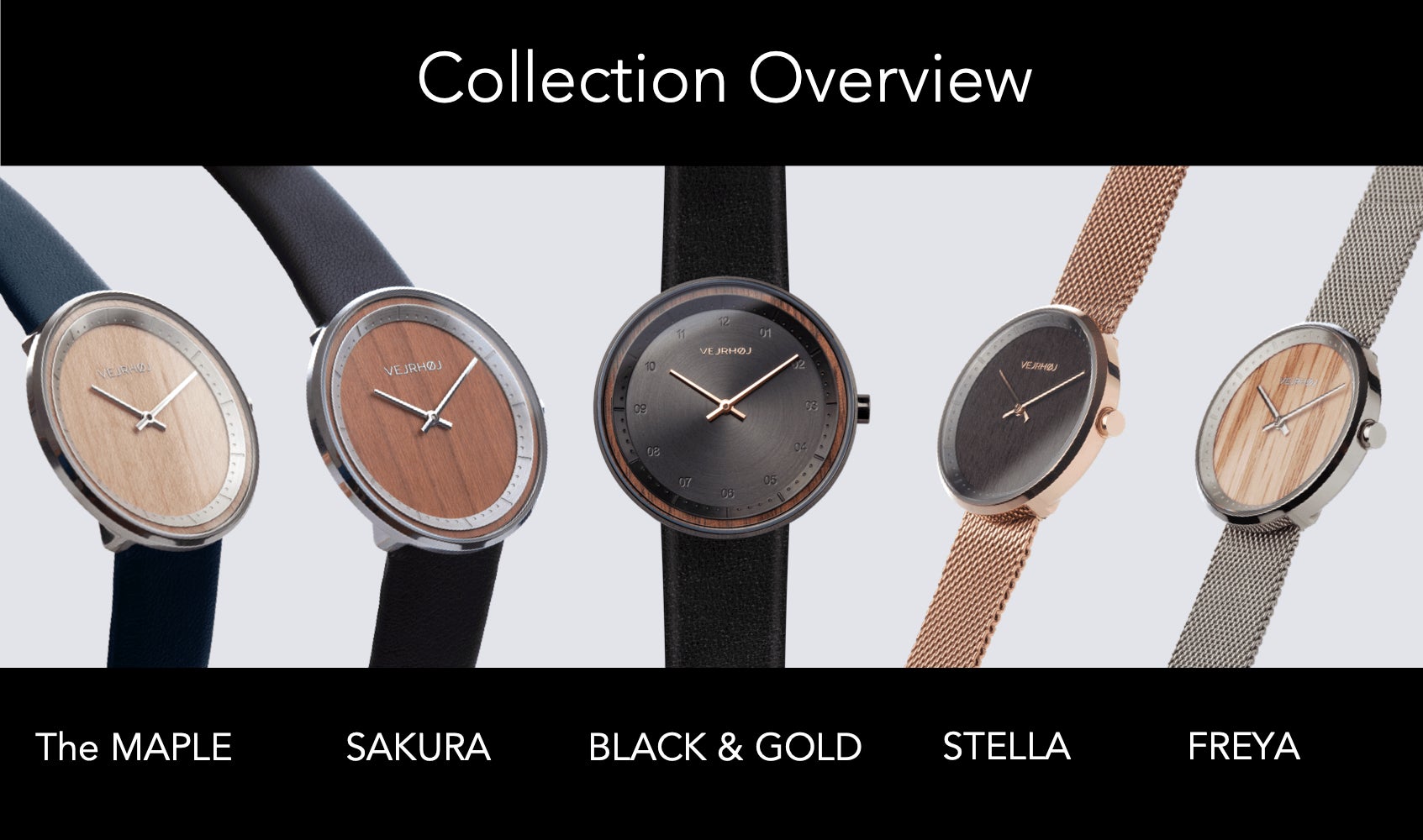 北欧からの春の風。木製腕時計「ヴェアホイ」桜の木を用いた限定版